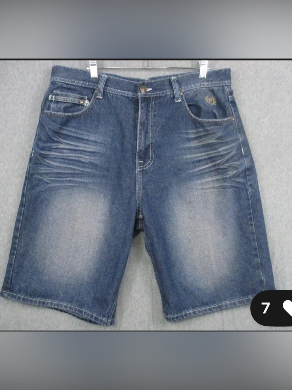 Vintage Phat Farm Men's Jean Shorts Size 36 Jorts Hip Hop Baggyv